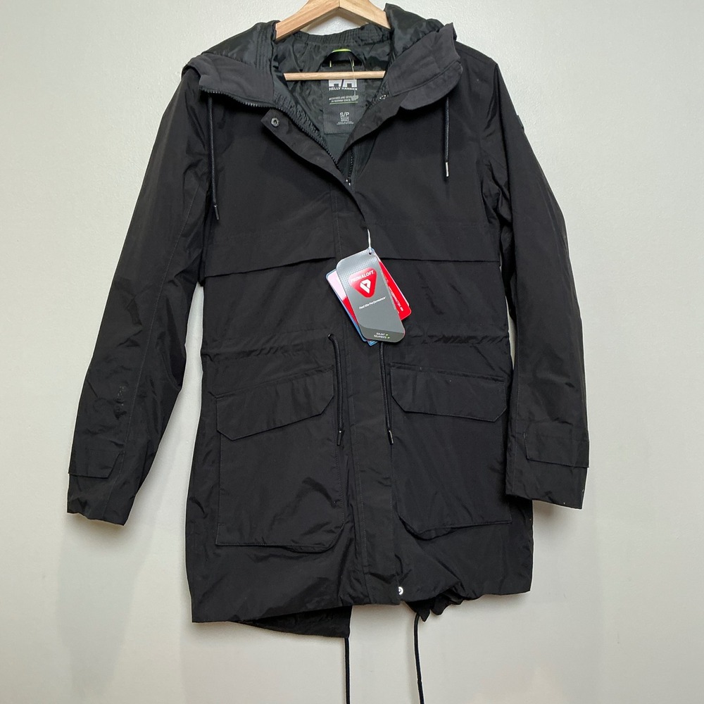 Helly Hansen Women's Boyne 2.0 Primaloft Insulated Parka SMALL Blace NWT $295